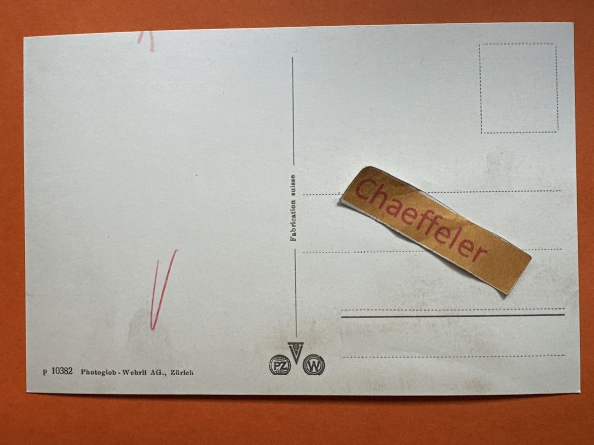 Ansichtskarten: Biel / Bienne – Gebraucht aus Zürich von Chaeffeler 1