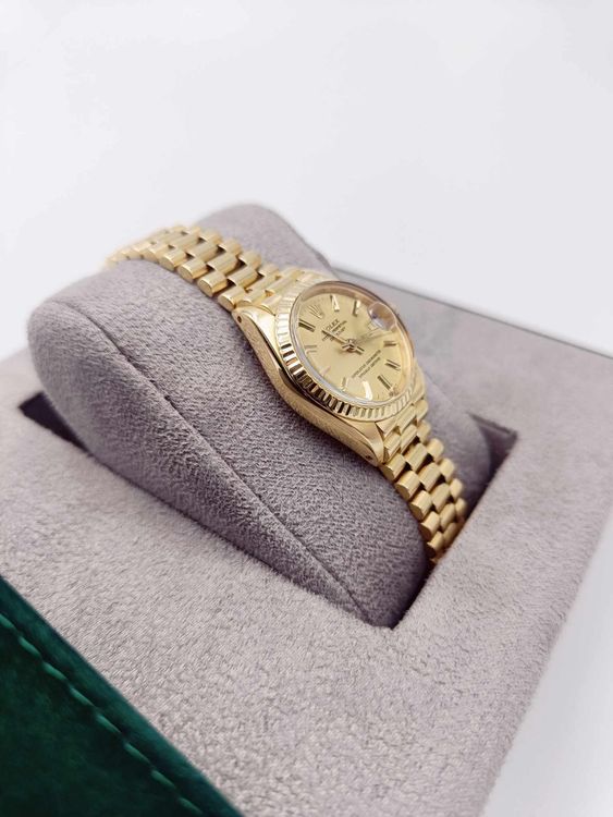 Rolex Orologi: ROLEX OYSTER PERPETUAL DATEJUST IN 18K GELBGOLD, 26MM – Usato da Luzern venduto da EdiGem 3
