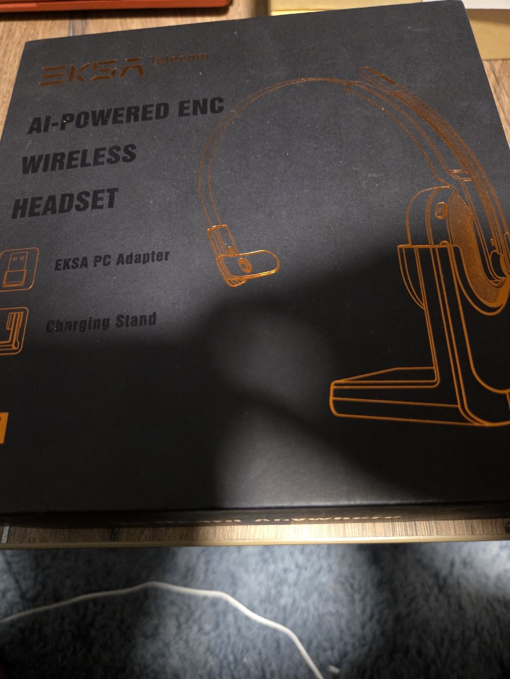 Casques audio: AI-Powered ENC Wireless Headset | Ideal for remote work – Neuf avec emballage d'origine à Hitzkirch par kae_2j8c