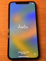Apple iPhone X 256GB grau, Akku 72%