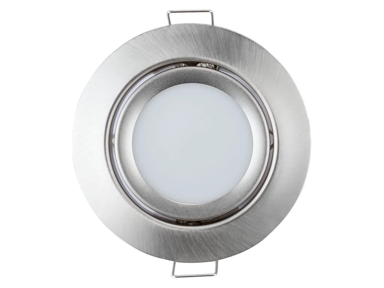 Lampadari & plafoniere: 3x LED Einbaustrahler Deckenspots Edelstahloptik – Nuovo e nell'imballaggio originale da Unterengstringen venduto da hausraus 2