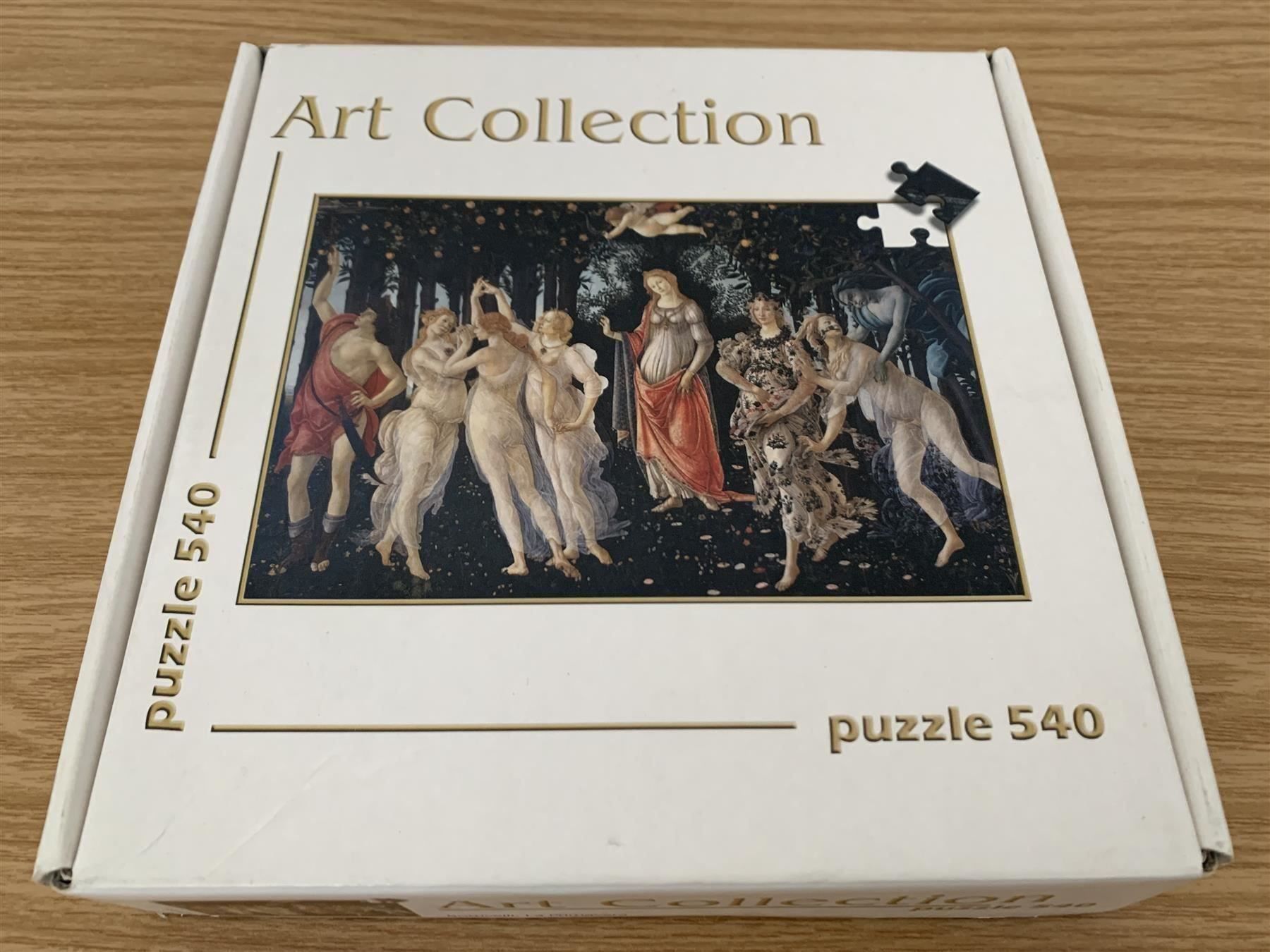 Puzzle: La Primavera von Botticelli 540 Puzzles – Usato da Rikon im Tösstal venduto da Alpenmutz