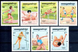 1984 VOLKSREPUBLIK KAMBODSCHA OLYMPISCHE SOMMERSPIELE -MA317