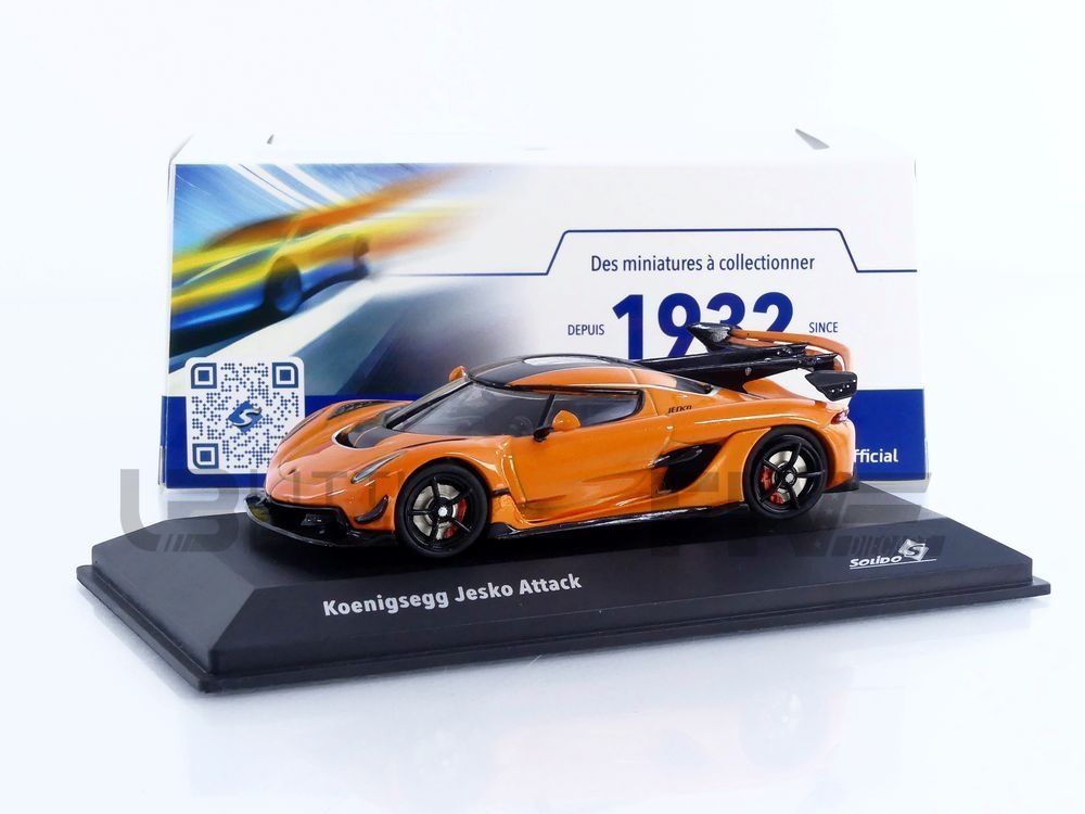 Modellini d'auto: Solido 1/43 Koenigsegg Jesko Attack – Nuovo e nell'imballaggio originale da Bettens venduto da Thejoshuatree 2