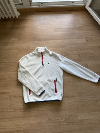 Champion Fleece Pullover weiss