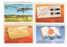 Briefmarken "Tag der Unabhängigkeit". Anguilla