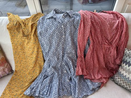 Lots robe et Overall Zara H&M XS