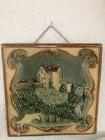 Antike Keramik Wand Bild , Schloss
