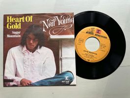 NEIL YOUNG rare Heart of gold Single Top Kult Hit 70's CSN