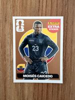 Panini FIFA Extra Sticker Moises Caicedo 🇪🇨 Ecuador ⚽️
