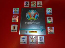 PANINI Album EURO 2020 PEARL EDITION HARDCOVER +Sticker lose