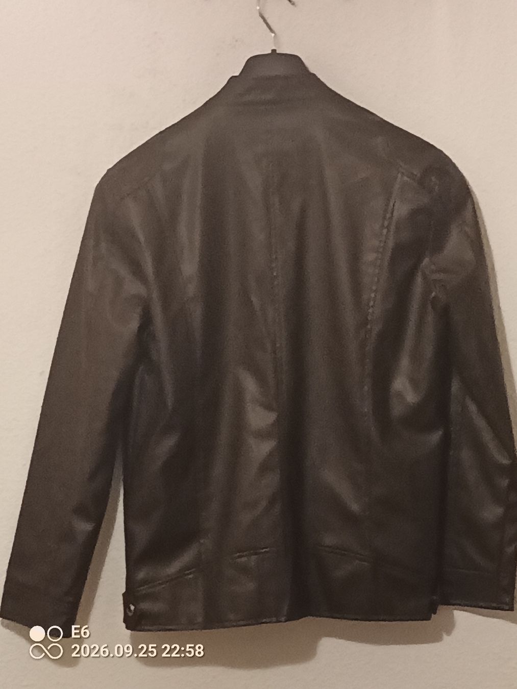 Giacche: Braune Kunstlederjacke  – Nuovo e nell'imballaggio originale da Zürich venduto da Mitzi6 1