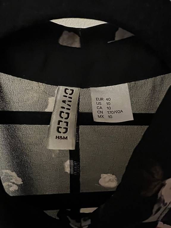 H&M Camicette: Camicia lunga taglio asimmetrico – Nuovo (secondo la descrizione) da Luzern venduto da mic_99vf 1
