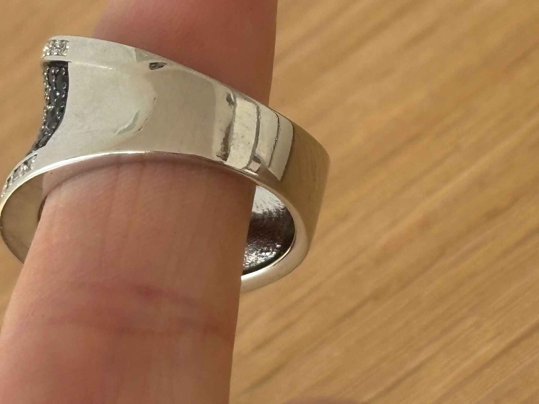 Anelli: Luxus Elegante Gr:64 Ring mit  Zirkonia Farbe: Silver – Nuovo (secondo la descrizione) da Biel-Bienne venduto da Roserosse13 6