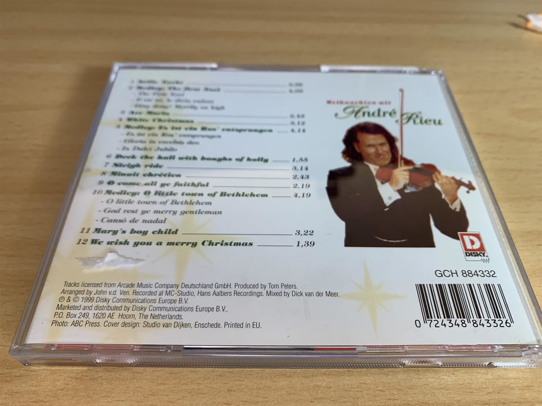 CD: André Rieu – Weihnachten Mit André Rieu – Usato da Rikon im Tösstal venduto da Alpenmutz 1
