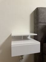2er-Set Wand-Nachttisch Ashlan mit Schublade (WESTWING)