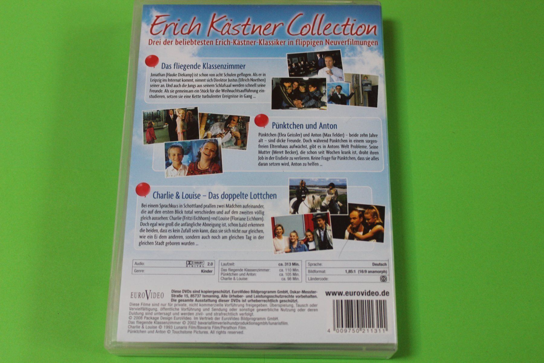 Tutti i DVDs: ERICH KÄSTNER COLLECTION 3DVD!!!!!!!!!!! – Usato da Tübach venduto da JamesStone 4