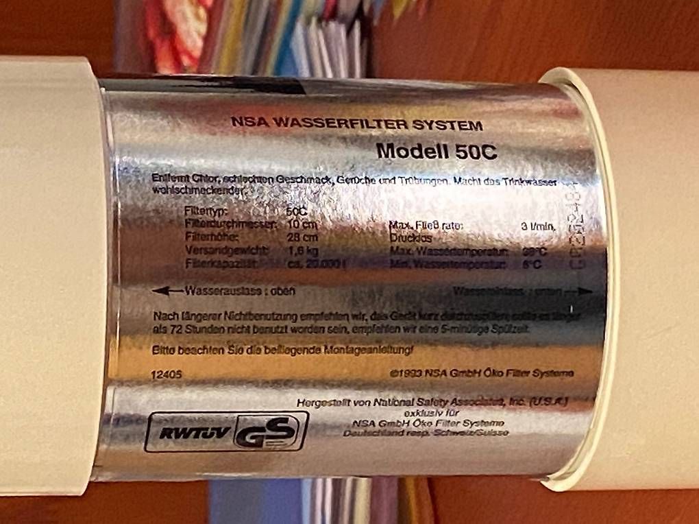 Sanitari: Wasserfilter auf Aktivkohlebasis – Usato da Egliswil venduto da aquastar123 3