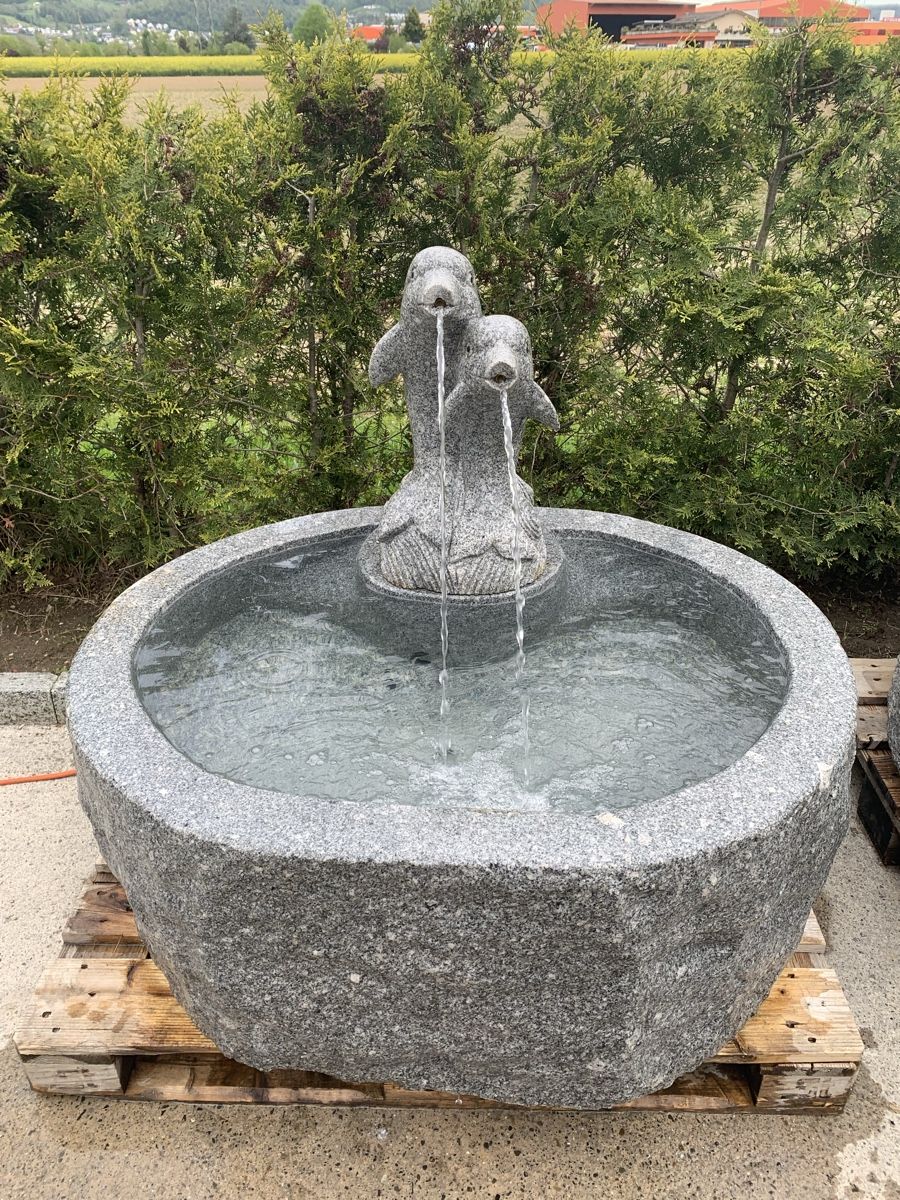 Stagni & Fontane ornamentali: Brunnen  Natursteinbrunnen - Granit – Usato da Kleindöttingen venduto da rennhard67 2