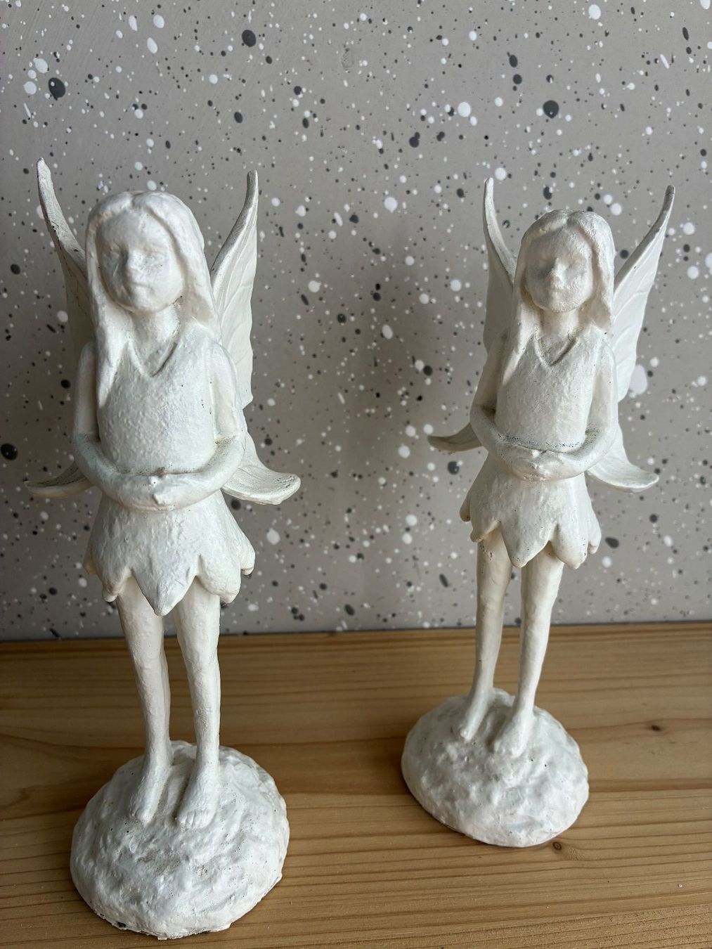 Tutte le decorazioni: Feen 2er Set aus Polyresin, in weiss 20cm – Usato da Frick venduto da sandra037 2