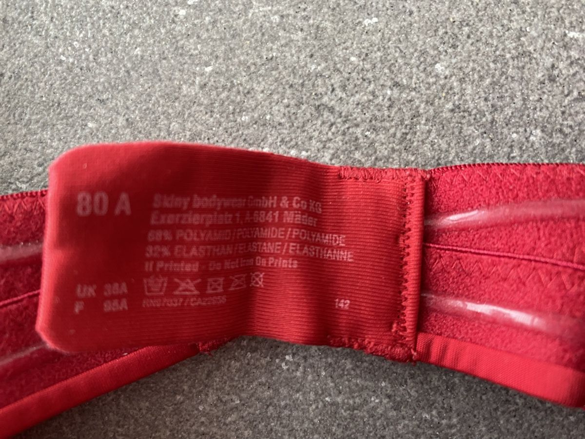 Altra biancheria intima: SKINY BH ROT – Usato da Malters venduto da Kuettel1 2