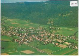 Vue aerienne - Courtelary