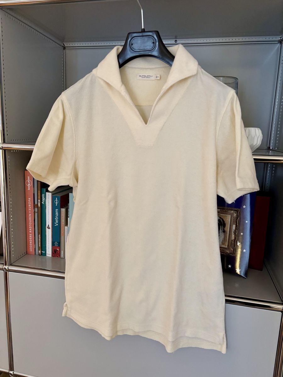 Suitsupply Magliette Polo: Poloshirt Frottee Suitsupply – Nuovo (secondo la descrizione) da Zürich venduto da Lynnlouise