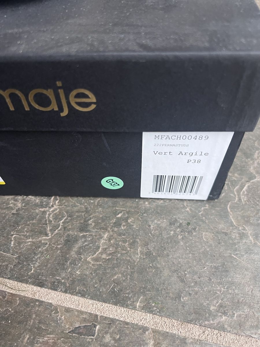 Maje Scarpe da donna: Maje Clogs/ Holzpantoletten 38 – Nuovo (secondo la descrizione) da Realp venduto da nilipopili 7