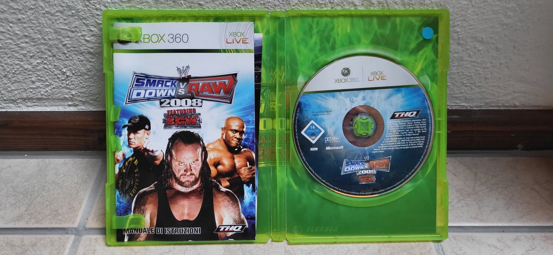 Microsoft Giochi: Xbox 360 - WWE Smack Down vs RAW 2008 – Usato da Münsingen venduto da Heroism2010 2