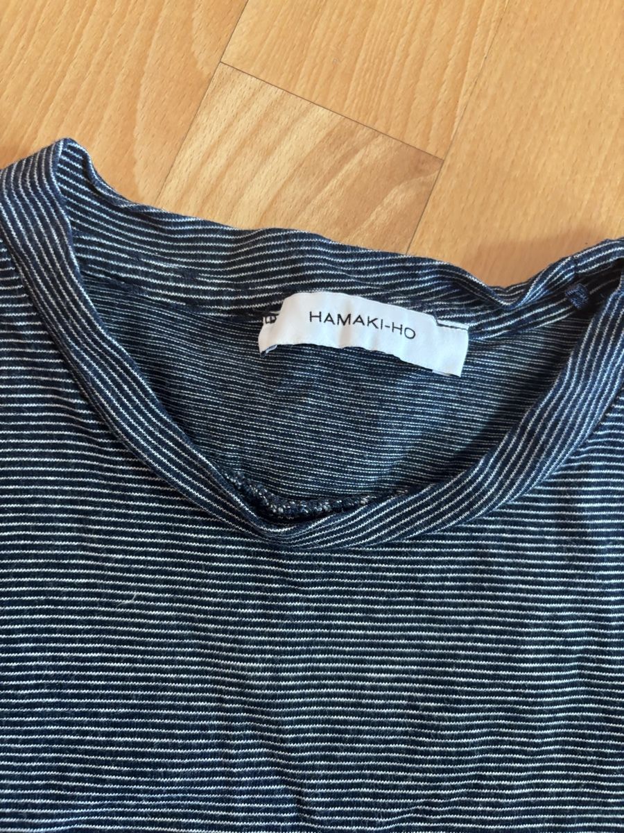 Camicie: Black white striped shirt Hamakiho – Usato da Chexbres venduto da doe_xns6 1