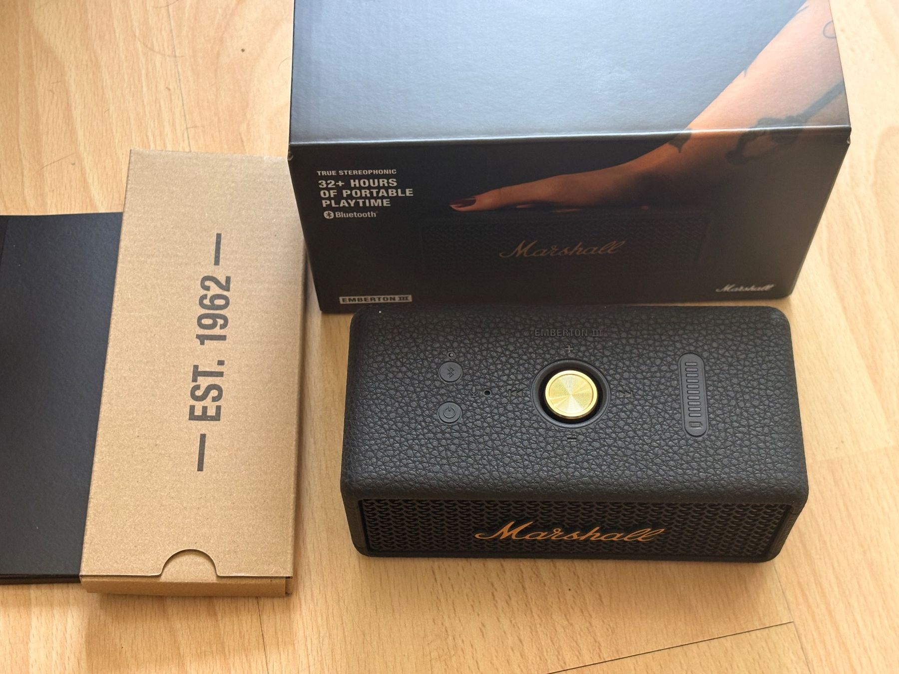 Marshall Casse acustiche: Marshall Emberton III Bluetooth Speaker – Nuovo (secondo la descrizione) da Spreitenbach venduto da SwissTradeMan