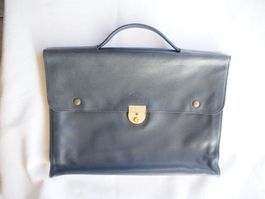 cartable en cuir tendre "LOMGCHAMP"-2