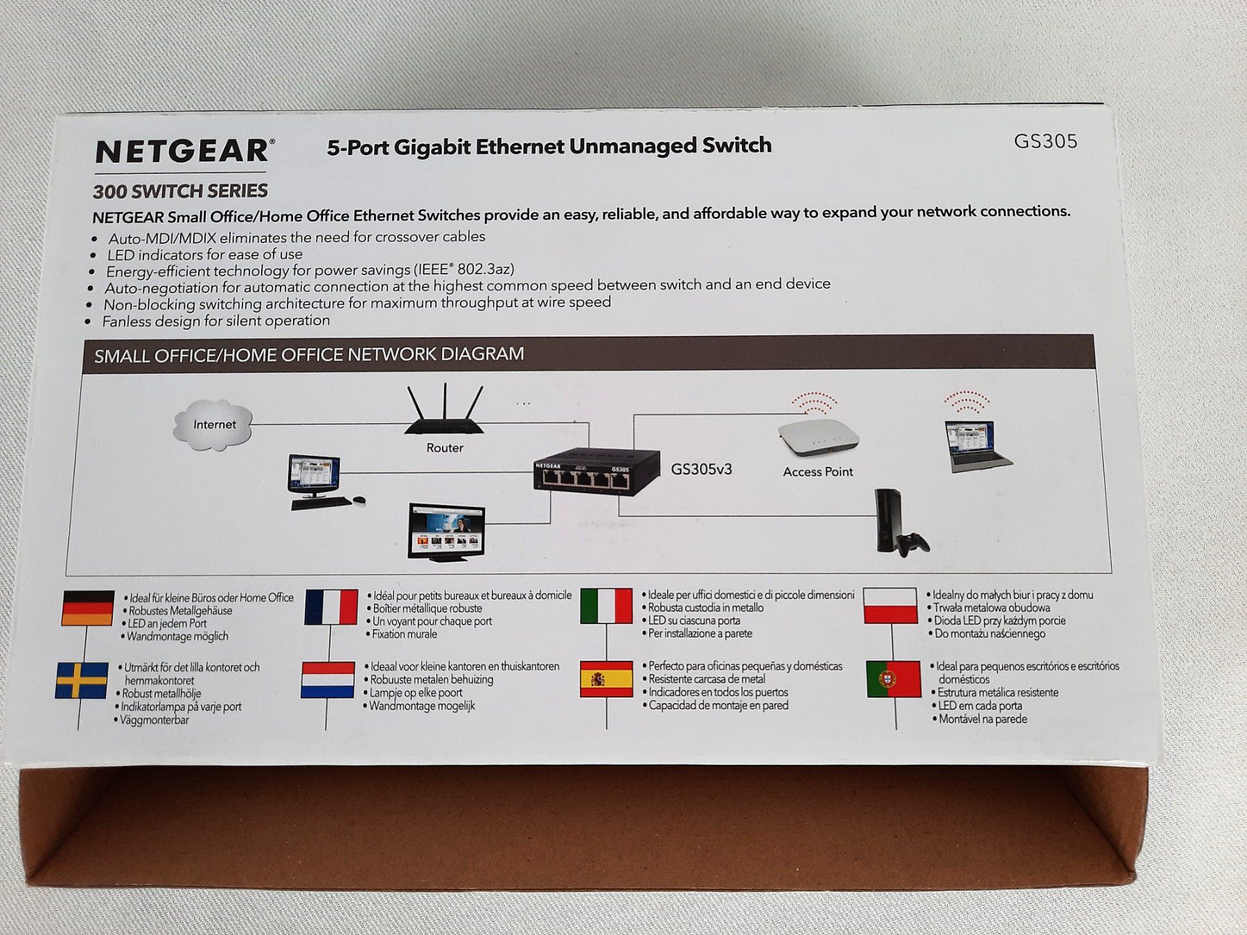 Netgear Hub & Switch: NETGEAR GS305 – Nuovo (secondo la descrizione) da Beinwil am See venduto da Restwert_Beinwil 3