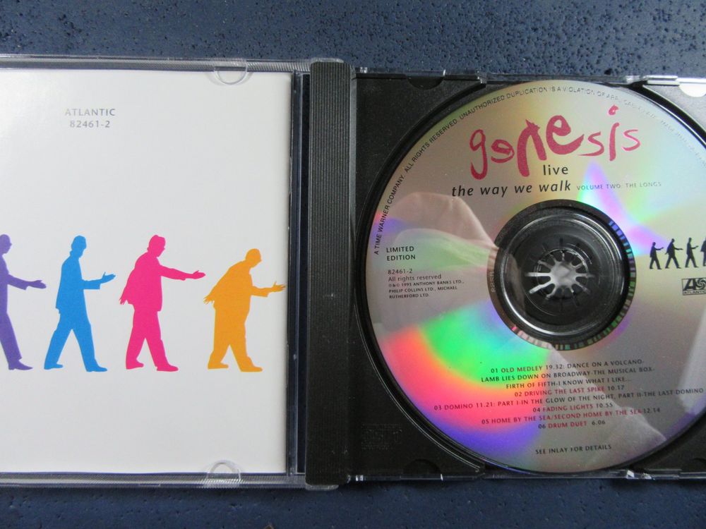 GENESIS LIVE CD THE WAY WE WALK VOL.2 THE LONGS (Gebraucht) in Ettingen ...