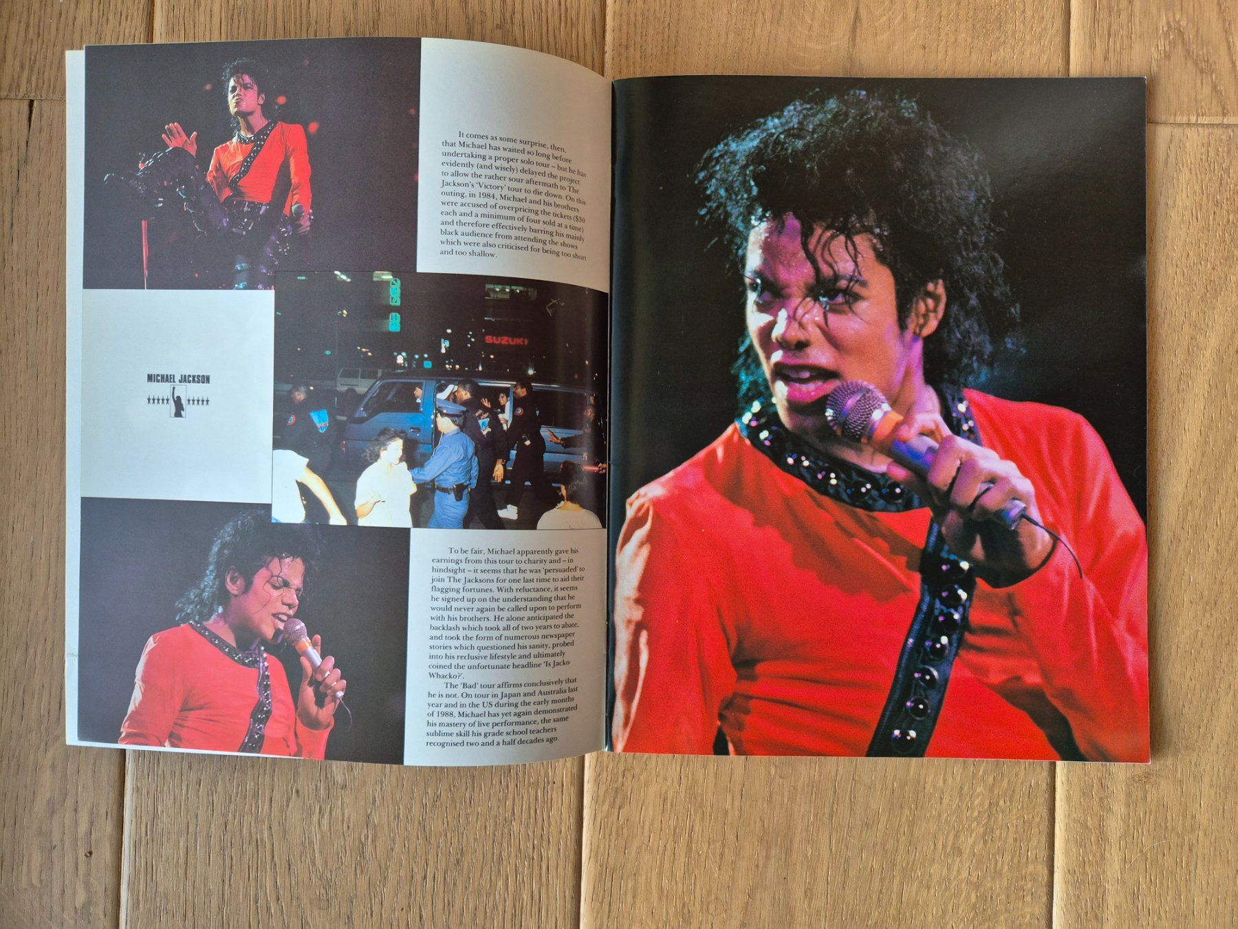Libri: Michael Jackson Live photo Live (EN) – Usato da Savièse venduto da coeur88 1