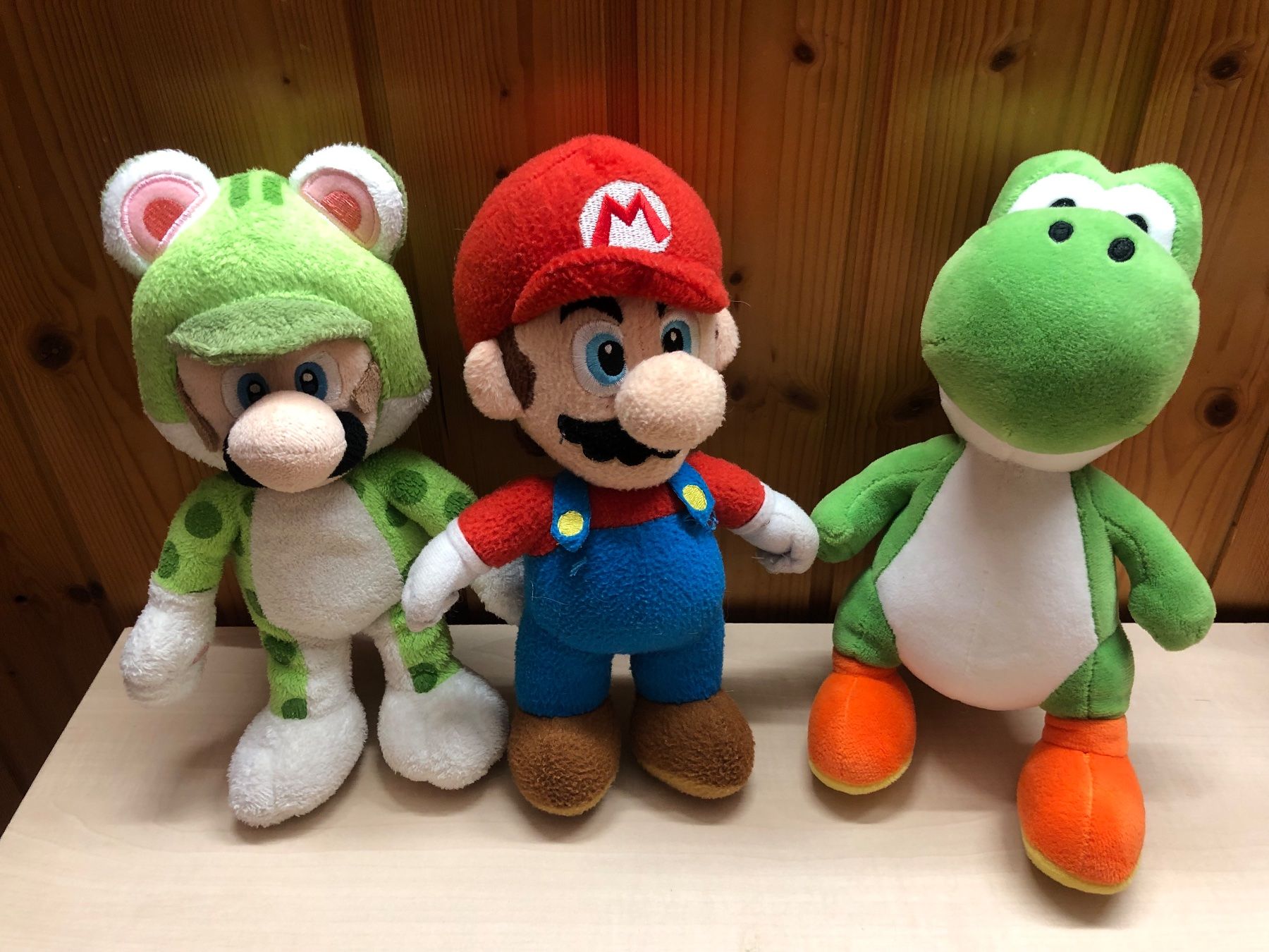 Nintendo Statuette: Super Mario Plüschfiguren / 3 Stk. – Usato da Rümligen venduto da Sibill