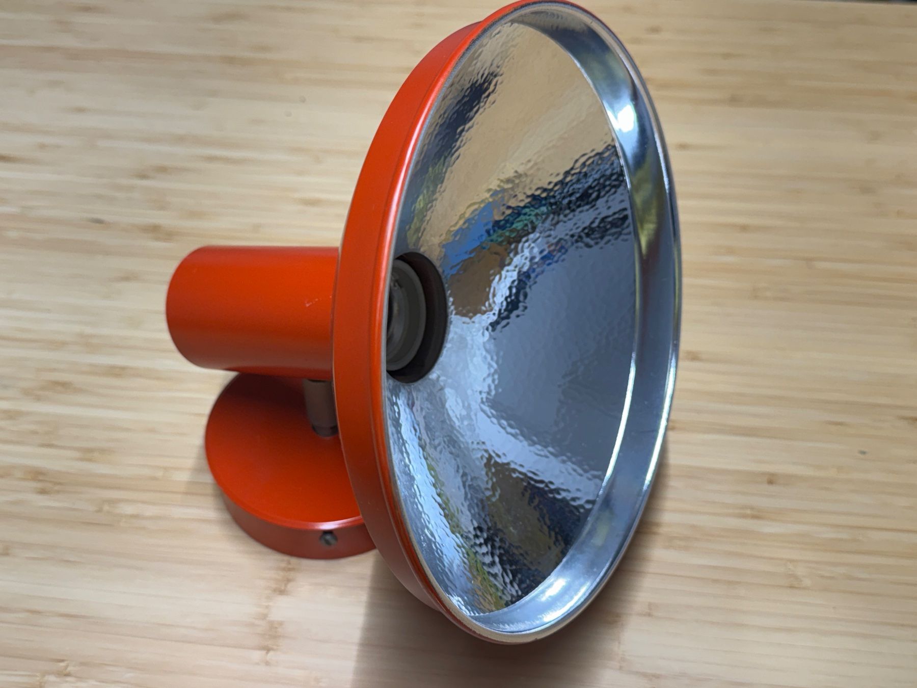 ERCO Design Wand/ Decken Strahler/ Spot Rot Lampe 70er Jahre (Gebraucht ...