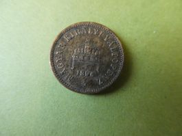 Ungarn 1896, 2 Filler
