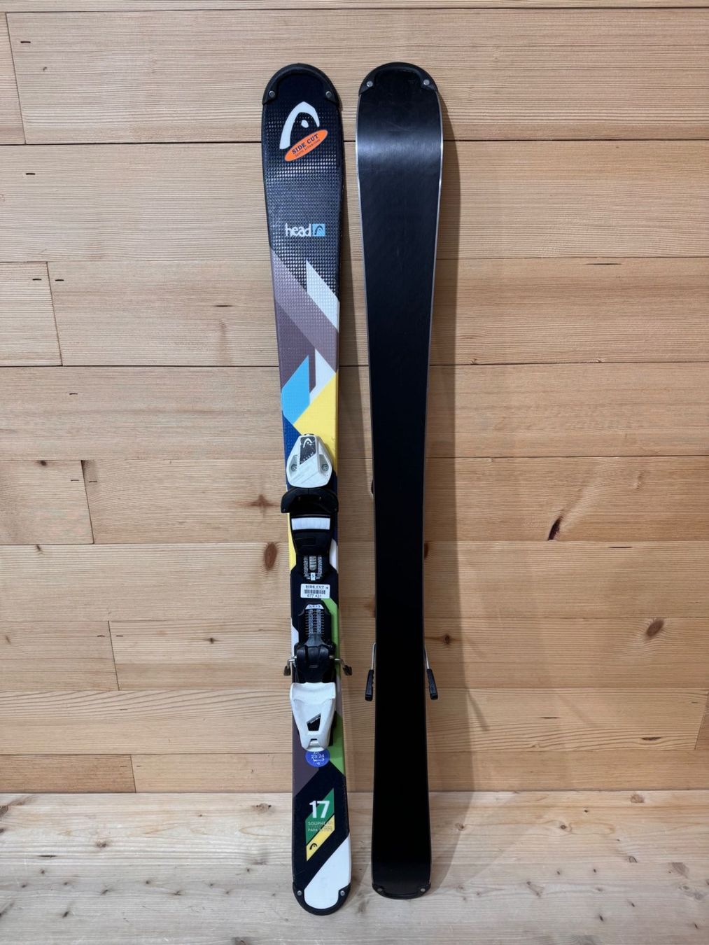 Head Sci: Ski, HEAD Souphead, Länge 117 cm – Usato da Schwarzsee venduto da Sidecut 1