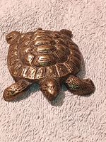 Herzige Messingschildkroete