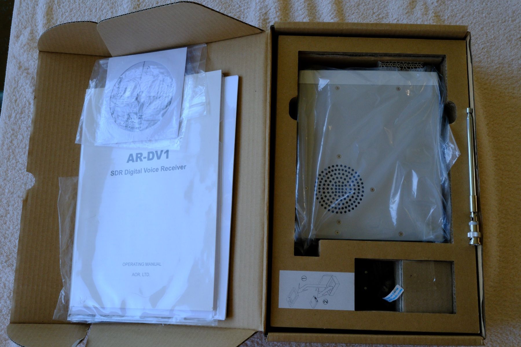Radiocomunicazione: AOR AR-DV1 Funkempfänger /-scanner analog/digital – Usato da Zürich venduto da rovo62 8