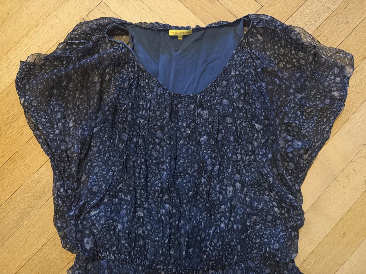Kleider: Robe chic Catherine Malandrino en soie, Taille S – Gebraucht aus Lausanne von Stephaniesdressing 3