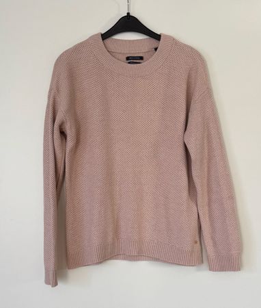 Marc O'Polo Pullover Gr. M Damen 100% Organic Cotton Altrosa