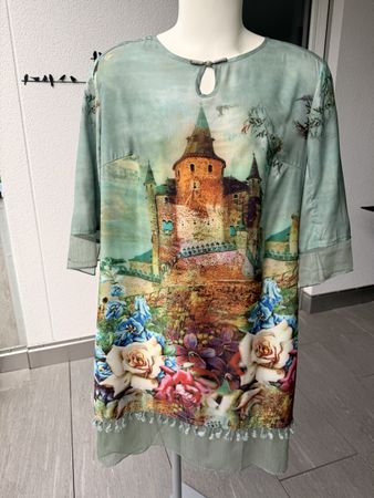 FLORYDAY Kleid mit Schlossmotiv Grösse XL neuwertig