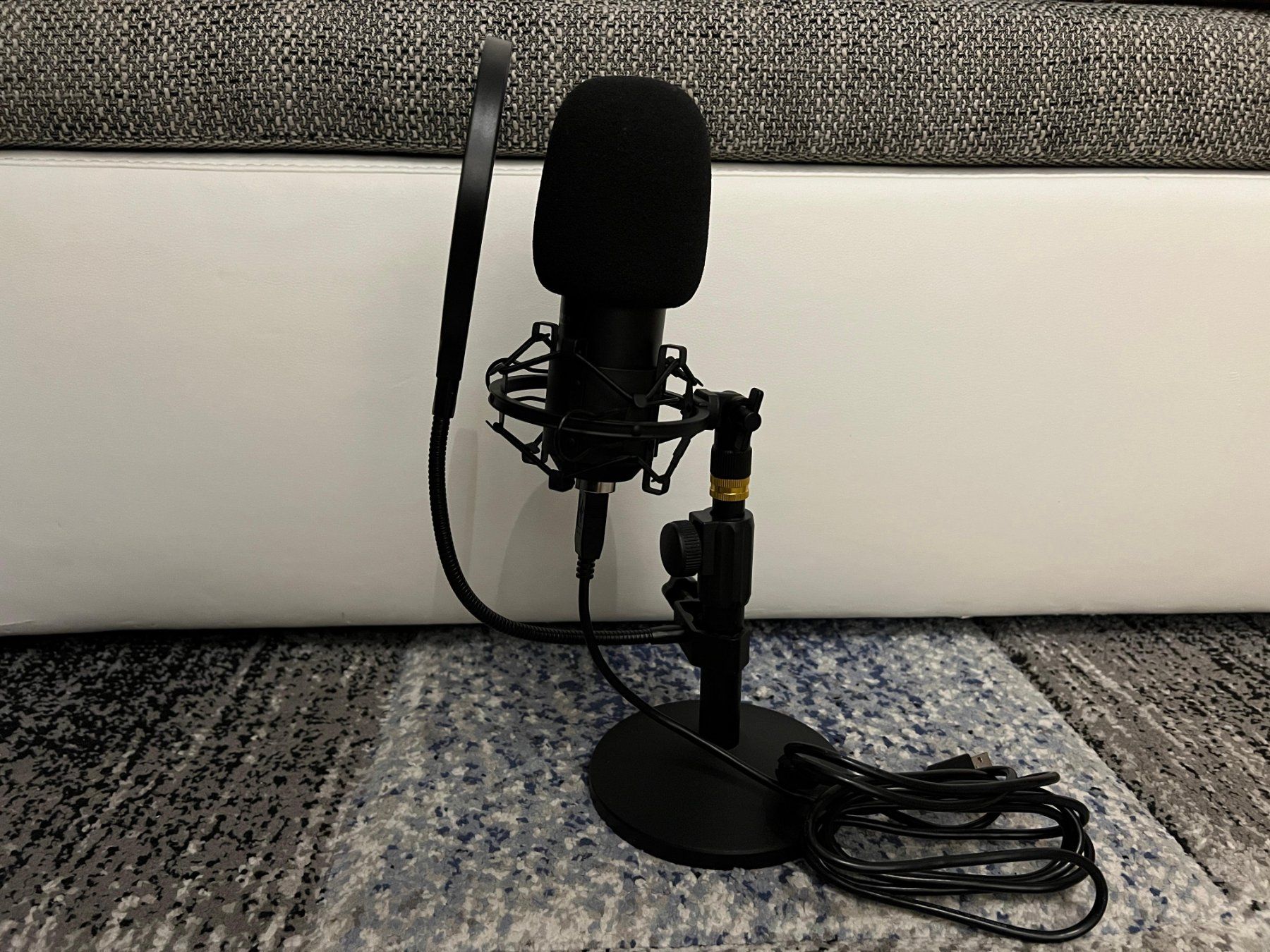 Microfoni: Delock USB Kondensator Mikrofon Komplettset – Nuovo (secondo la descrizione) da Landquart venduto da Lebusha 9