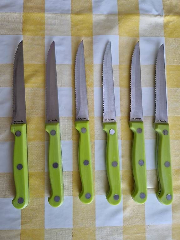 Couteaux: 6 Steakmesser – Neuf (Voir description) à Basel par velimengo 2