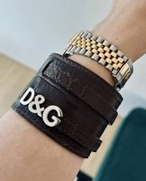 D&G Dolce Gabbana Leder Armband