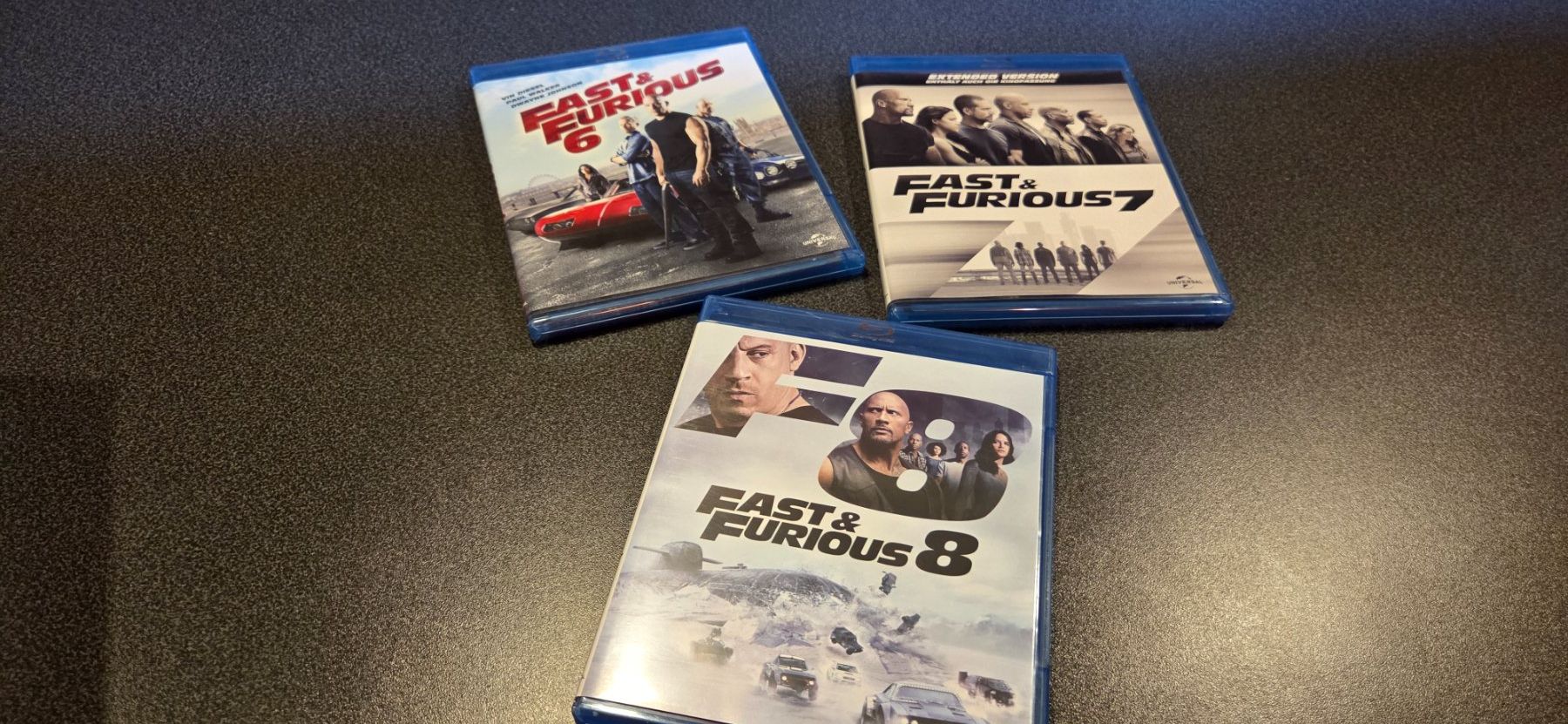 Tutti i DVDs: Fast & Furious 1 bis 8 Blu-Ray – Usato da Galgenen venduto da crazyman 2