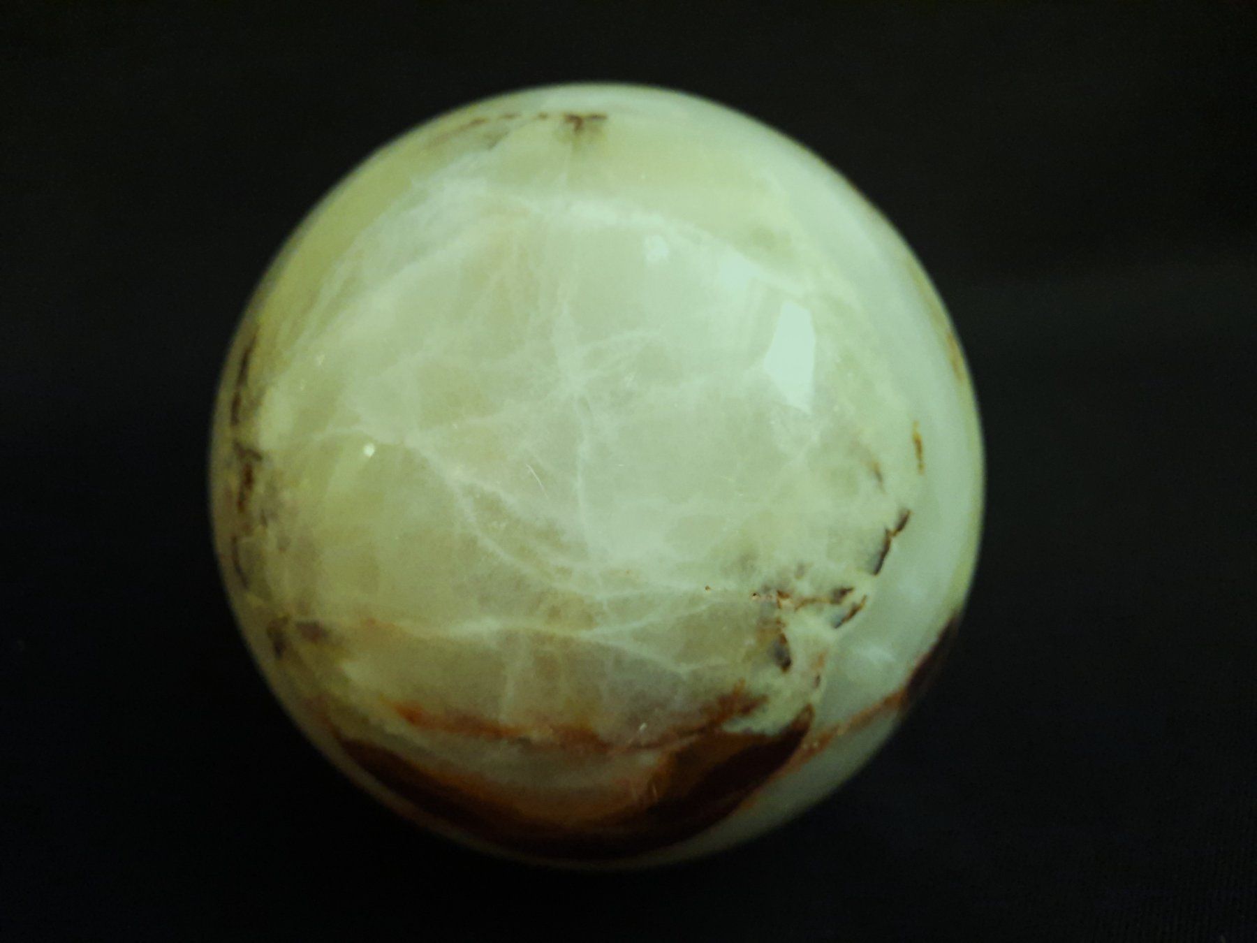Minerali & Pietre curative: ONYX Stein Kugel 2.67 Kg – Usato da Beinwil am See venduto da Restwert_Beinwil 2