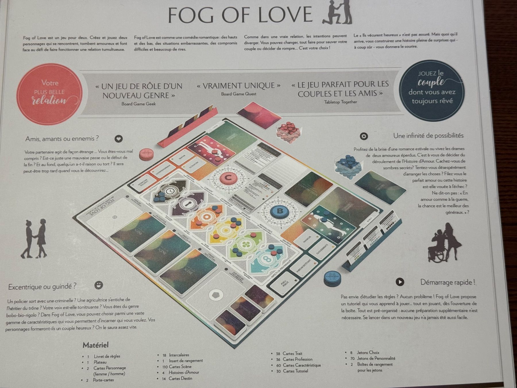 Giochi: Fog of Love / Jeu de société – Nuovo e nell'imballaggio originale da Cheyres venduto da Floflo1468 3